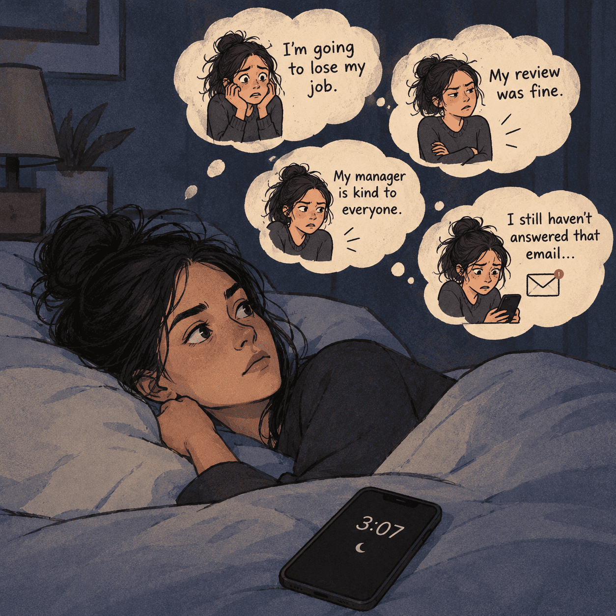 The night I stopped arguing with my 3am thoughts